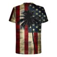 thumbnail image 5 of FAFWYP Mens Big & Tall 3D American Flag Print T-Shirt Independence Day Shirt for Men 4th of July Tops Patriotic Summer Short Sleeve Tees, 5 of 5