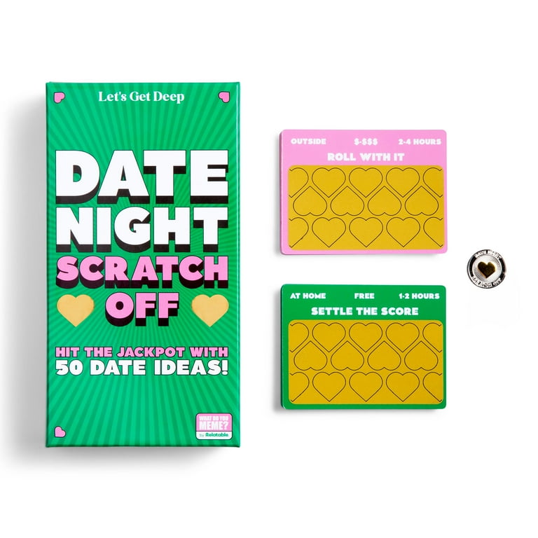Date Night Scratch-off Cards, 50 Unique Date Night Ideas for Date Night Scratch-off Cards, 50 Unique Date Night Ideas for