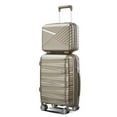 thumbnail image 6 of Luggage 4 Piece Sets(14/20/24/28), Hard Shell Lightweight TSA Lock Carry on Expandable Suitcase with Spinner Wheels, 6 of 6
