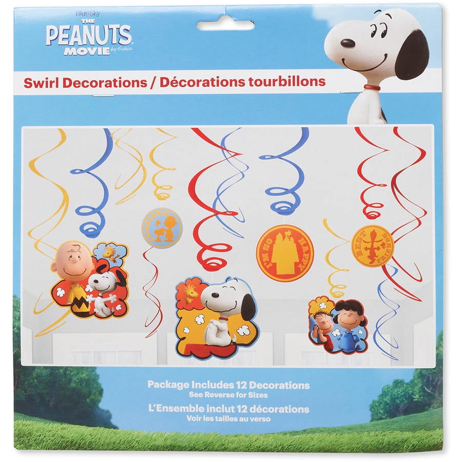 Peanuts Hanging Party Decorations, Party Supplies