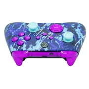 Custom Controllerzz Designer Series Custom Wireless Controller for PC, Windows, Series X/S & One - Multiple Designs Available (Midnight Surge & Purple Chrome Inserts)