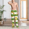 thumbnail image 6 of Lsque Watercolor St Patrick Day Print Men's Pajama Pants, Lounge Pant - Comfortable Home Wear,Elastic Waistband, Stylish Design-Small, 6 of 9