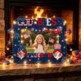 thumbnail image 7 of Darzheoy 4th of July Gnome Picture Frame, Patriotic Floral USA Themed Photo Holder, Handmade, Rustic Wood, Tabletop Decor, Independence Day Gift, for Mantel, Desk, Shelf, Office, Home Decor, 7 of 7