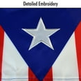 thumbnail image 2 of In the Breeze 5106 — Puerto Rico 18 Inch Windsock - Puerto Rico Flag Hanging Decoration - Colorful Outdoor Décor, 2 of 4