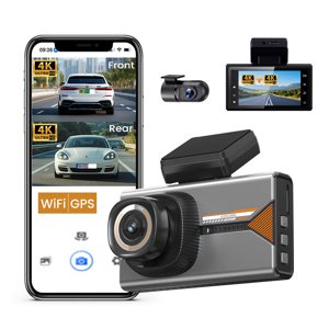 4k+4k Front and Rear Dual-Camera Dash Cam