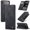 Black, variant on CaseMe Leather for iPhone Air Case, Flip Wallet Leather Case with Card Holder Magnetic Closure Shockproof Kickstand Protective Phone Cases Cover for iPhone Air,Brown,For iPhone Air