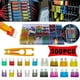 thumbnail image 5 of Kit Surtido de 300 Fusibles de Cuchilla para Automóvil, Fusibles Medianos y Pequeños para Automóvil, Camión, Motocicleta, Circuito Mixto con Caja, 5 of 9