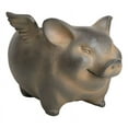 thumbnail image 3 of Rustic Country Farm Hog Heavens Angel Wings Pig Decorative Vase Planter Pot, 3 of 10