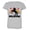 Heather Grey, variant on ™ Womens Believer Unicorn Rainbow I Believe Brony HQ Tee