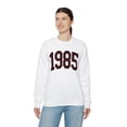 thumbnail image 6 of 1985 Birth Year Birthday Sweatshirt, Gifts, Crewneck, 6 of 7