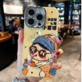 thumbnail image 1 of Applicable To Apple Huawei Series Iphone15 New Mobile Phone Case Retro Female Pink Butterfly 14/13, 1 of 1