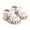 White, variant on ZACPNCV Newborn Infant Shoes Summer Soft Bottom Casual Sandals Bowknot Embroidery Cute Princess Shoes Brown