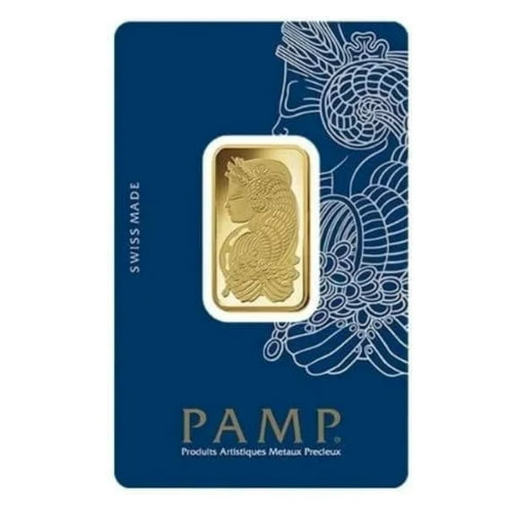 PAMP Suisse 20 Gram Gold Bar - Lady Fortuna, 20 mm, 1 Piece