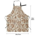 thumbnail image 5 of Bingfone Indian Paisley1 Apron Gifts For Men, Women Professional Grade Chef Apron for Kitchen,BBQ & Grill, 5 of 8