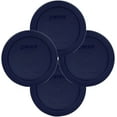 thumbnail image 4 of Pyrex Replacement Lid 7200-PC Blue Round Plastic Cover (4-Pack) for Pyrex 7200 2-Cup Bowl (Sold Separately), 4 of 5