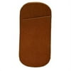 Budd Leather 552304L-3 Lizard Printed Calf Slip In Eyeglass Case - Tan