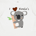 thumbnail image 4 of Inktastic I heart Koalas Boys or Girls Baby T-Shirt, 4 of 5