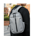 thumbnail image 1 of Mochila Cruzada Antirrobo Impermeable De Viaje Para Hombre Xtellar gris, 1 of 4