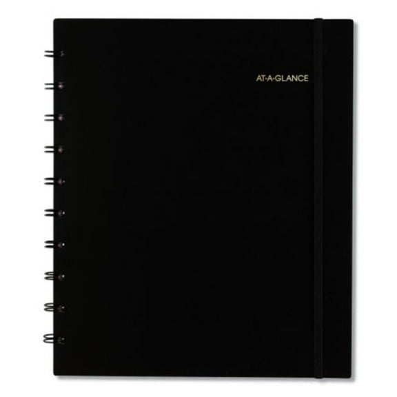 11 x 9 in. Move-A-Page Academic Weekly & Monthly Planners, Black
