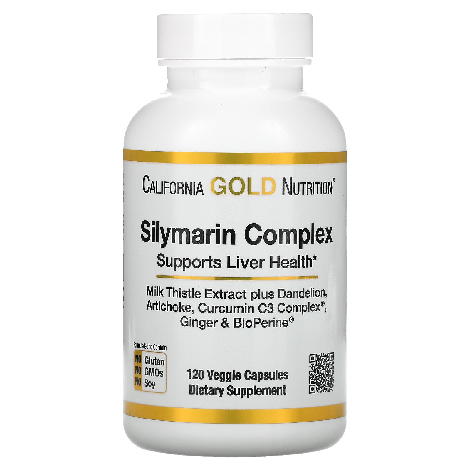Silymarin Liver Health Complex, Milk Thistle Extract with Curcumin