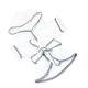 thumbnail image 3 of Albornoz sencillo para perro, absorbente, de secado rápido, de poliéster, suave y cálido, ideal para perros y gatos (blanco, talla XL), 3 of 7