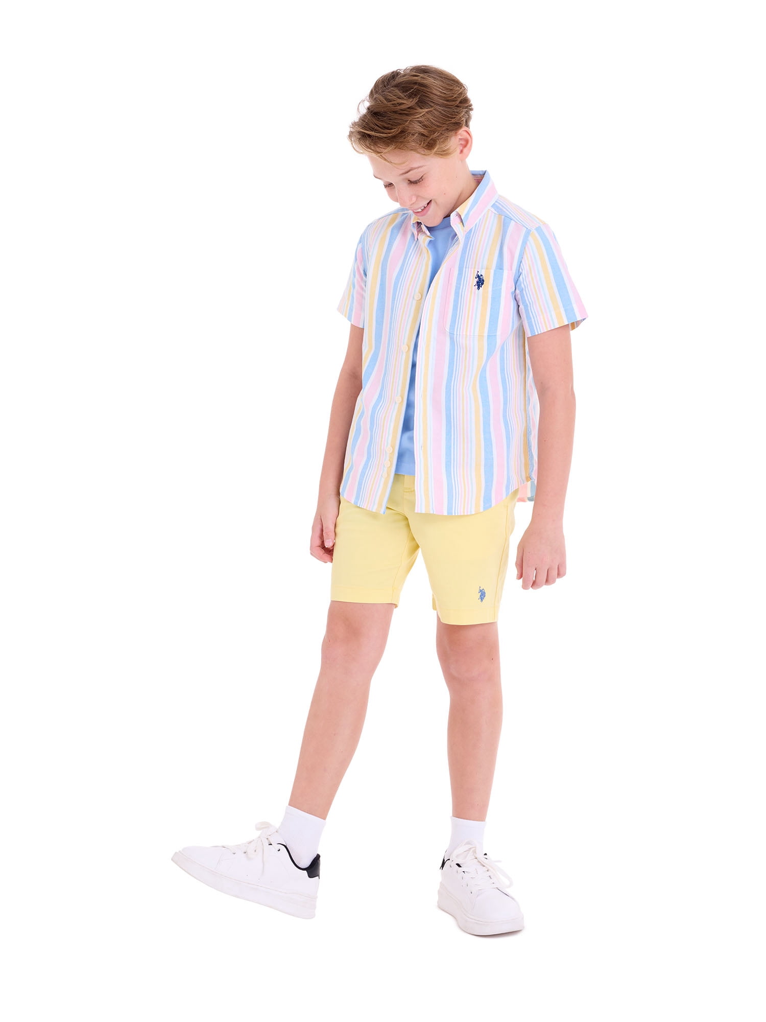U.S. Polo Assn. Boys Hartford Short, Sizes 4-18