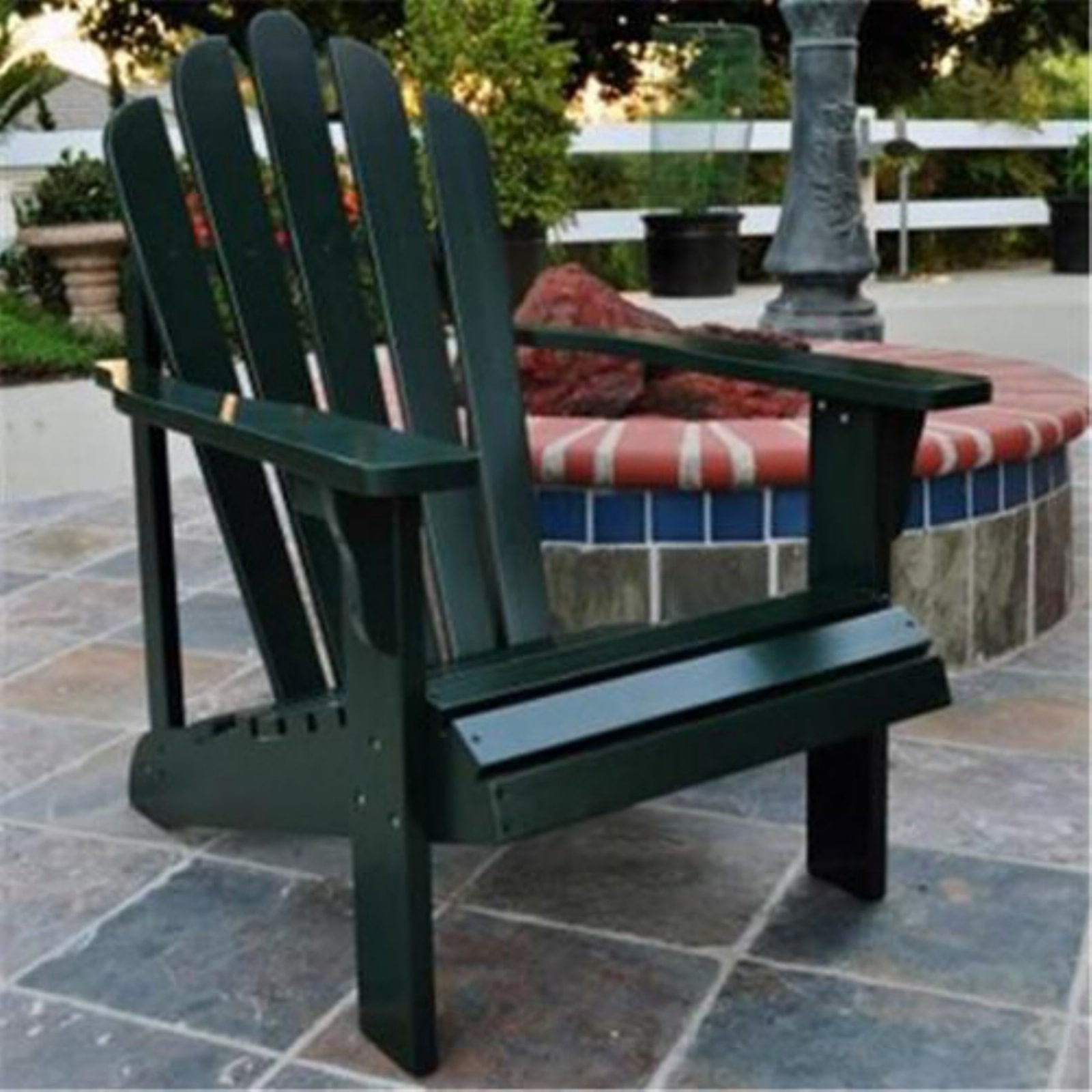 Shine Company Westport Adirondack Chair Dark Green by Shine Company
