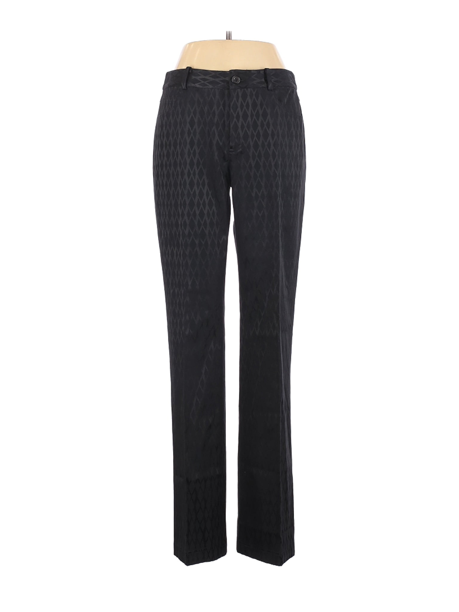 womens black dress pants walmart