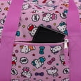 thumbnail image 4 of Hello Kitty Duffle Bag, 16” Travel Sleepover Bag for Girls, Weekender Bag, Pink Dance Bag, 4 of 7