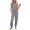 Light Grey, variant on Pajamas for women 2 Piece Lounge Set Cap Sleeve Sleepwear Joggers Pants Pjs with Pockets
