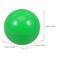 thumbnail image 4 of Miangastore 25pcs Openable Balls Plastic Raffle Balls Table Tennis Balls Sphere Game Balls, 4 of 9