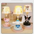 thumbnail image 2 of Sanrio Kawaii Anime Cute Hello Kitty My Melody Noctilucent Lamp Cartoon Kuromi Cinnamoroll Night Table Lamp Girls Gifts, 2 of 16