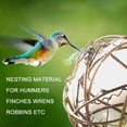 thumbnail image 3 of 3Pcs 4 Inch Globe Hummingbird Nesters Bird Nesting Material Holder Cotton Balls Bird Nesting Material for Wild Birds Wrens Finches, 3 of 5