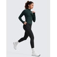 thumbnail image 4 of CRZ YOGA Water-Resistant Fleece Athletic Leggings Pockets 28" Thermal Hiking Casual Workout Womens Pants, 4 of 6