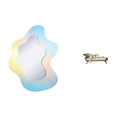 thumbnail image 1 of Espejo De Maquillaje Acrílico Ondulado, Espejo Decorativo Moderno Para Baño, Sofá En Miniatura, Sofá Cama De Madera, Accesorios DIY, Accesorios Para Fotos, Mini Banco, Sillón, Muebles En, 1 of 8