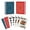 Blue and Red, variant on Neasyth Playing Cards, Deck of Cards, 2 Pack Poker Size, Standard Index (Blue&Red)