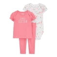 thumbnail image 1 of Conjunto Carter's Child of Mine Talla 12M Con Print de Little Sister para Niña Rosa, 1 of 4