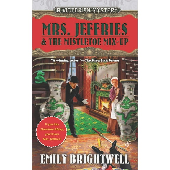 Victorian Mystery Mrs. Jeffries & the Mistletoe Mix-Up, Book 29, (Paperback)