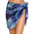 thumbnail image 4 of Ekouaer - Pareos cortos para mujer, para la playa, transparentes, para bikini, de gasa, para trajes de baño S-3XL Zhivalor HMJM378-8, 4 of 6