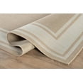 thumbnail image 6 of Beverly Rug Floral Bordered Washable Outdoor Indoor Area Rugs 8x10 Beige, 6 of 9