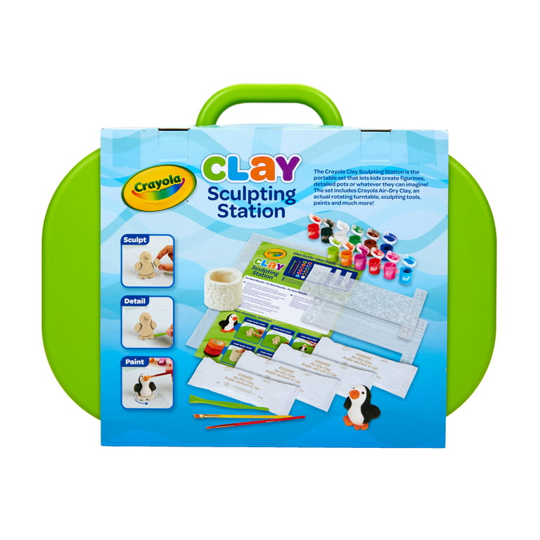 Crayola Clay Sculpting Station Art Set for Kids