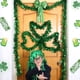 thumbnail image 4 of Advancent Guirnalda de oropel de 8 Uds., de trébol, decoraciones de lámina metálica, colgante de techo para Navidad, bodas, en exteriores e Kits de decoración para fiestas Verde 2m Advancent HA012699-01, 4 of 6