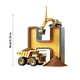 thumbnail image 3 of 26 Letters Building Vehicle Christmas Decorations Christmas Tree Pendants, 3 of 5