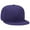Purple, variant on OTTO SNAP Wool Blend Twill Round Flat Visor 6 Panel Pro Style Snapback Hat - Purple