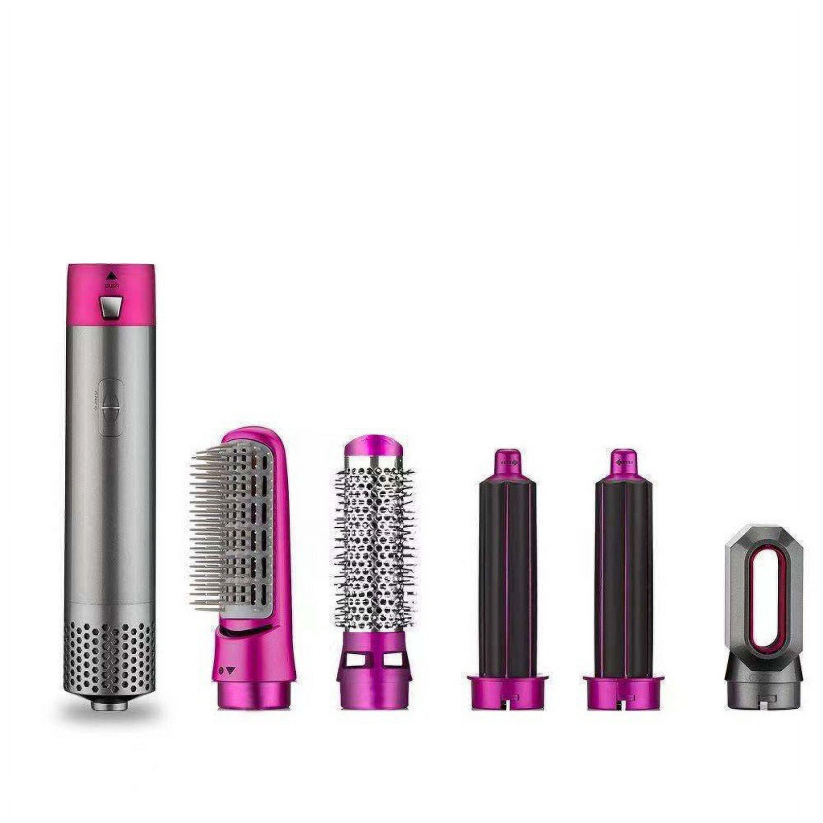 Magic Styler 4-in-1 Airstyler, Magicstyler Air Styler, Curling Iron Brush Air Curler Air Styler Wrap, Auto Wrap Curlers, Multi Hair Styler for Fast Hairstyle (Purpl)