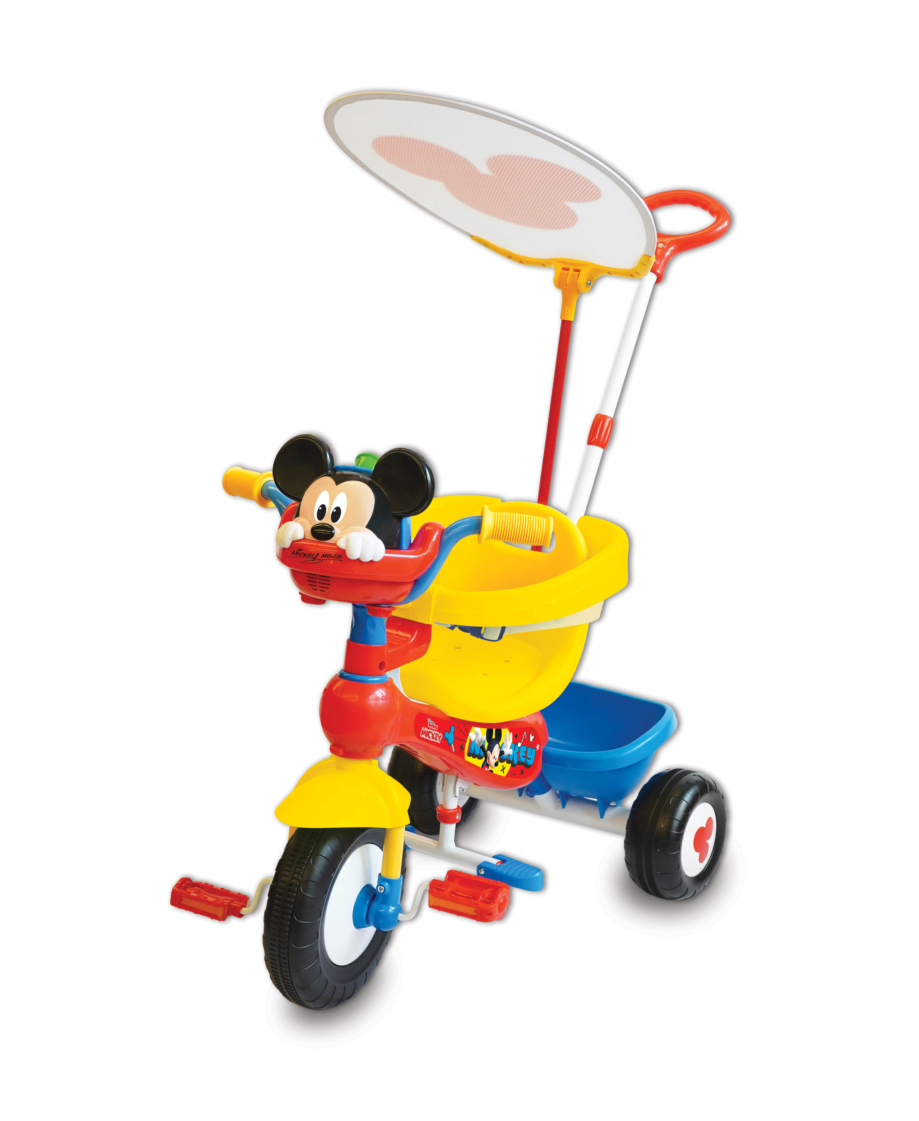 Kiddieland Disney Mickey Mouse Clubhouse Deluxe Push N’ Ride Trike