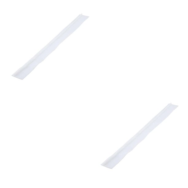 Matsuzay Cubierta esencial para espacios de estufa de silicona, fácil de instalar, no es fácil de derretir, ajustable, color blanco, 25 Blanco 25 pulgadas 2Conjunto