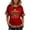 Red, variant on Ladies Tops and Blouses Stylish Graphic Playful Skeleton Print Crop Tops for Women,White,S,White,S