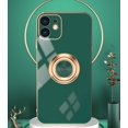 thumbnail image 2 of Phone Case for Iphone 14 15 plus pro max Finger Ring Bracket Car Magnetic Absorber Phone Case, 2 of 4