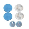 thumbnail image 6 of Genligt 6 Pack Activated Carbon Sponges Foam Filters, for 67OZ/2L Homtyler Stainless Steel Automatic Cat Water Fountain Filters, 6 of 8